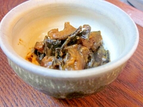 大分特産グルメ「からし椎茸」☆　昆布入りで自作